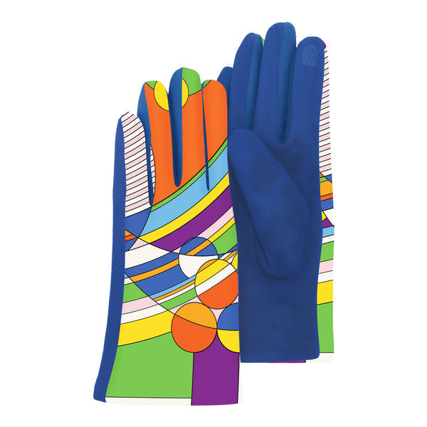 Texting Gloves - Frank Lloyd Wright March Balloons