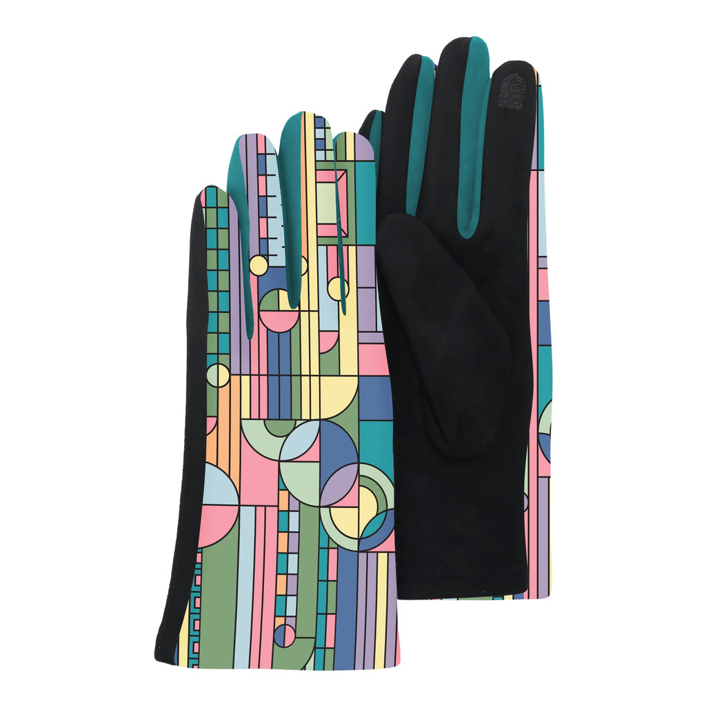 Texting Gloves - Frank Lloyd Wright Saguaro Forms