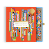 Frank Lloyd Wright Saguaro Cactus & Forms 750 Piece Shaped Foil Puzzle