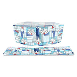Travel Pop- Up Pet Bowl - Waterlilies