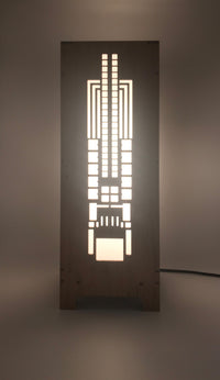 Hollyhock Lightbox- Cherry.