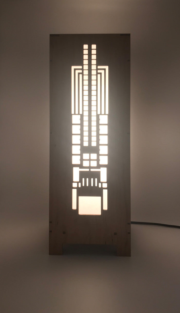 Hollyhock Lightbox- Cherry.