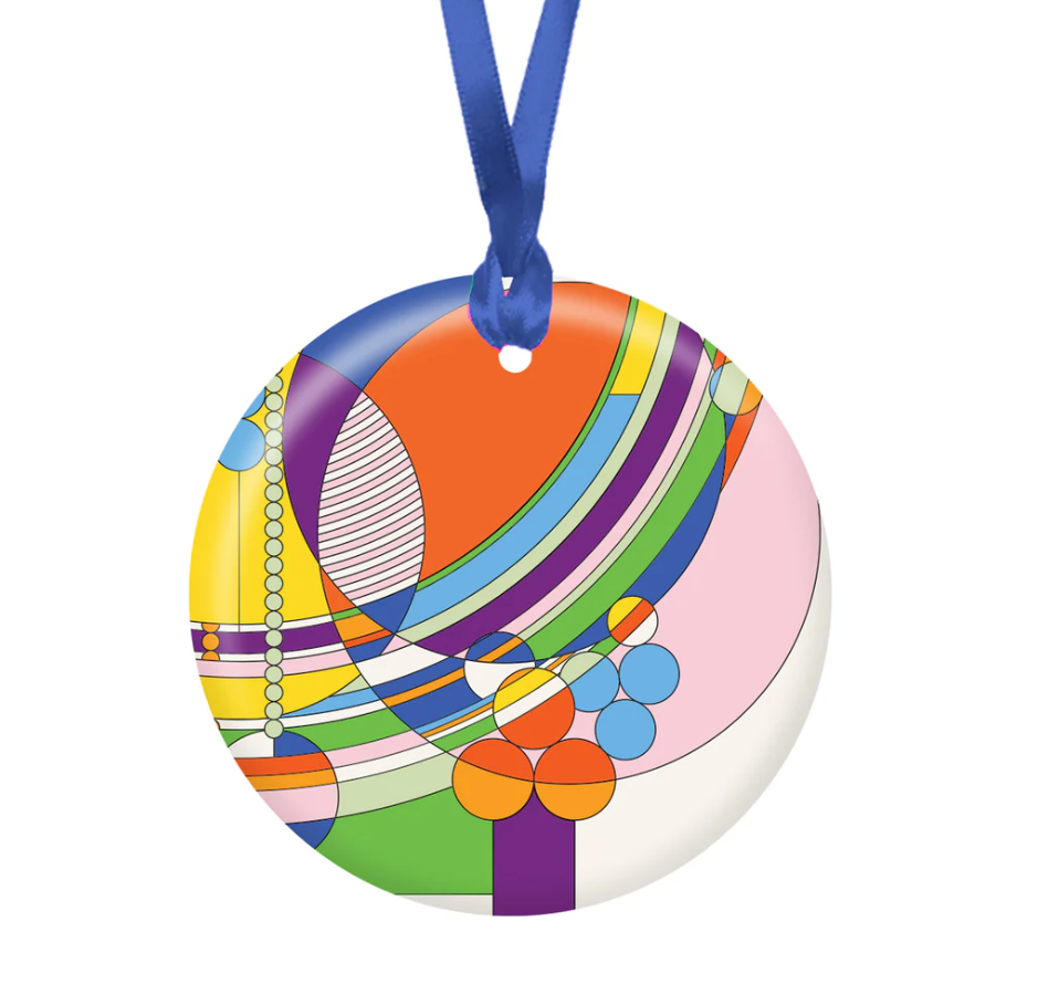 Frank Lloyd Wright March Balloons ornament
