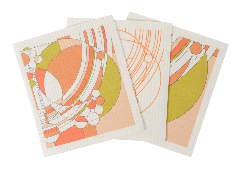 Swedish Dish Cloths - Set of 3 - March Balloons