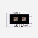 Frank Lloyd Wright Midway Gardens Circle Terracotta Cufflinks