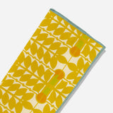 Frank Lloyd Wright Midway Gardens Sprite Detail Ochre Pocket Square