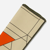 Frank Lloyd Wright Midway Gardens Winter Garden Prairie Wheat Pocket Square