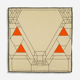 Frank Lloyd Wright Midway Gardens Winter Garden Prairie Wheat Pocket Square