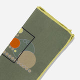Frank Lloyd Wright Midway Gardens City By The Sea Garden Olive Pocket Square