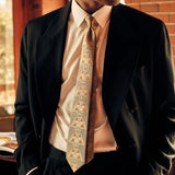 Frank Lloyd Wright Midway Gardens Winter Garden Prairie Wheat Tie