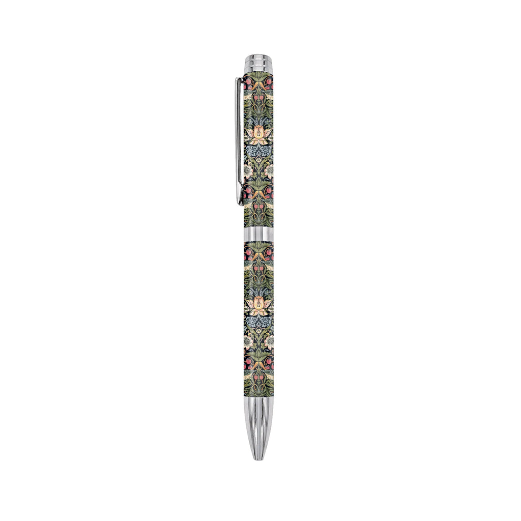 Writing Pen - William Morris Strawberry Thief - Gift Boxed