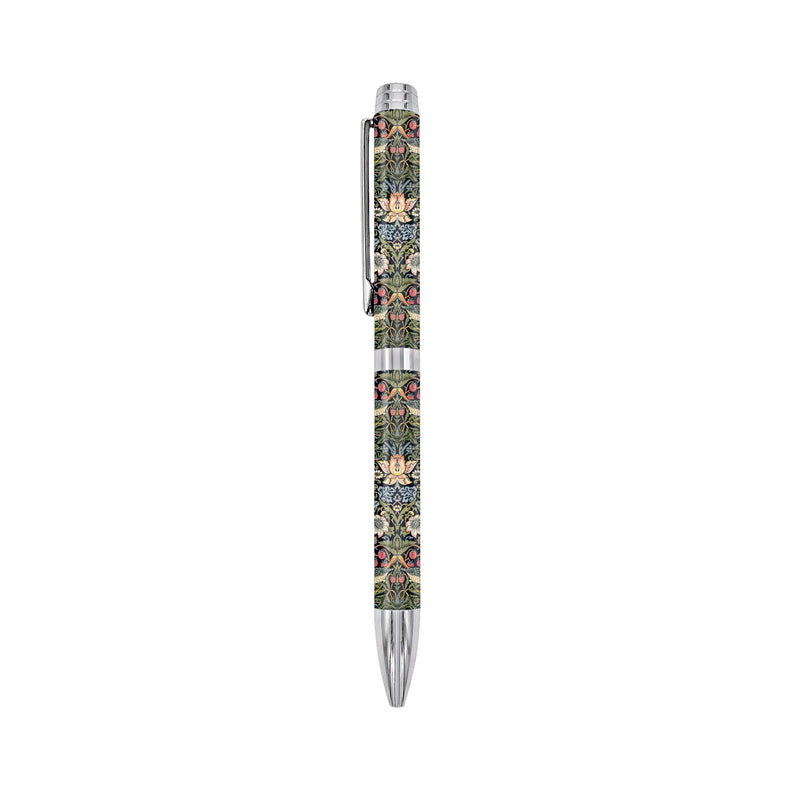 Writing Pen - William Morris Strawberry Thief - Gift Boxed