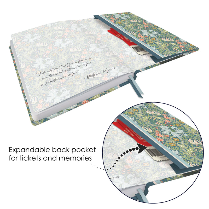 WM Morris Golden Lily Journal