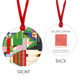 Frank Lloyd Wright "Hillside Curtain" Porcelain Keepsake Ornament