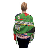 Frank Lloyd Wright Hillside Curtain Silk Blend Shawl