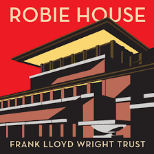 Robie House - Graphic  - Lapel Pin