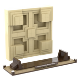 Storer Textile Block - Frank Lloyd Wright - Kit.