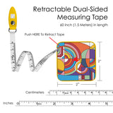 FLW Hoffman Rug Retractable Tape Measure