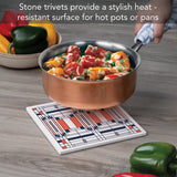 Oak Park  I Trivet 8" Square