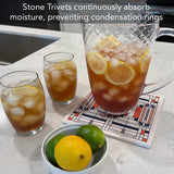 Oak Park  I Trivet 8" Square