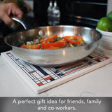 Oak Park  I Trivet 8" Square