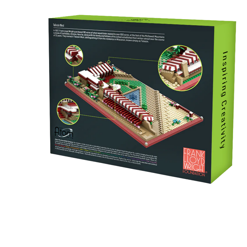 Taliesin West Atom Brick Building Kit.