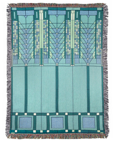 Tree of Life Throw - Blue