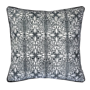 House Beautiful Printed Extracted Square Pillow 18x18.