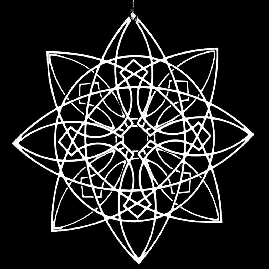 2D Luxfer Prism ornament