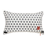 Imperial Hotel Mixed Scale Flowers w/ Dots Pillow 12x20.