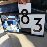 Metal House Number Frames for Address Signs