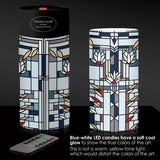 6" Led Real Wax Candle with Remote - FLW Waterlilies