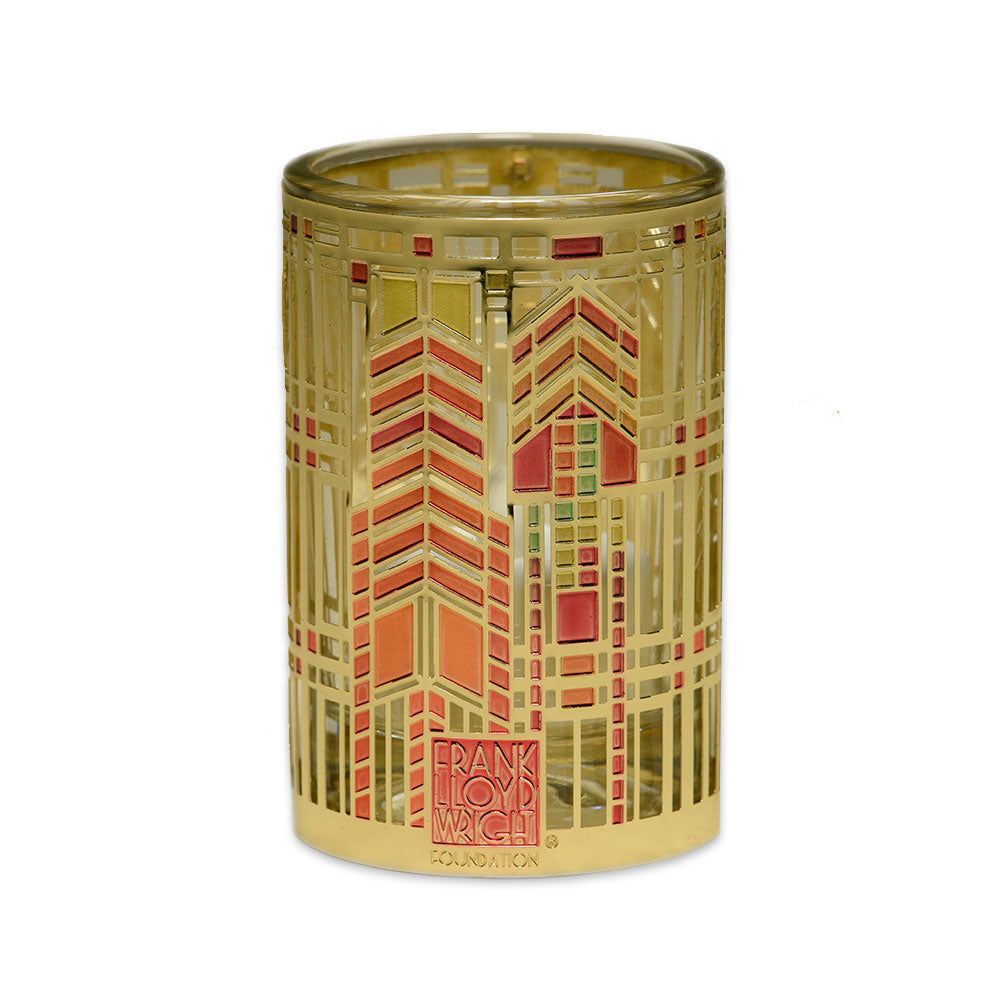 Dana Sumac Metal Votive Holder
