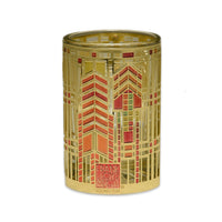 Dana Sumac Metal Votive Holder