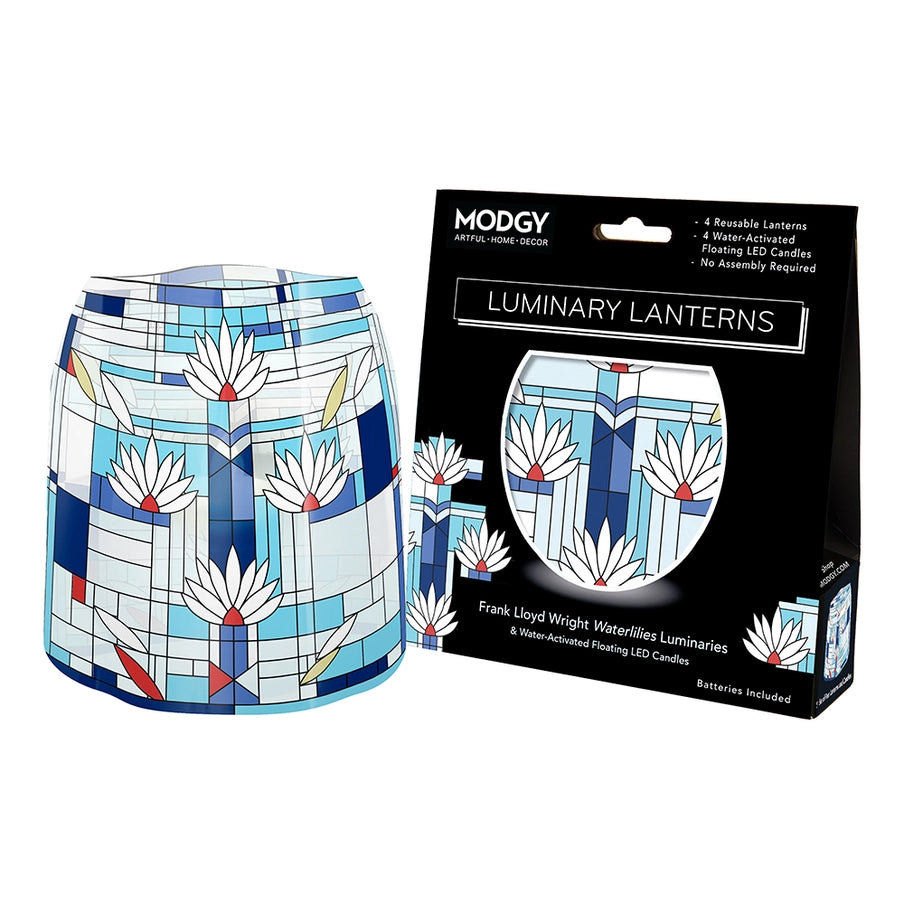 Luminary Lanterns - Frank Lloyd Wright- Waterlilies