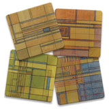 Hillside Rug Coasters - Set/4
