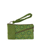 Beetle Wristlet- Mosaic Green