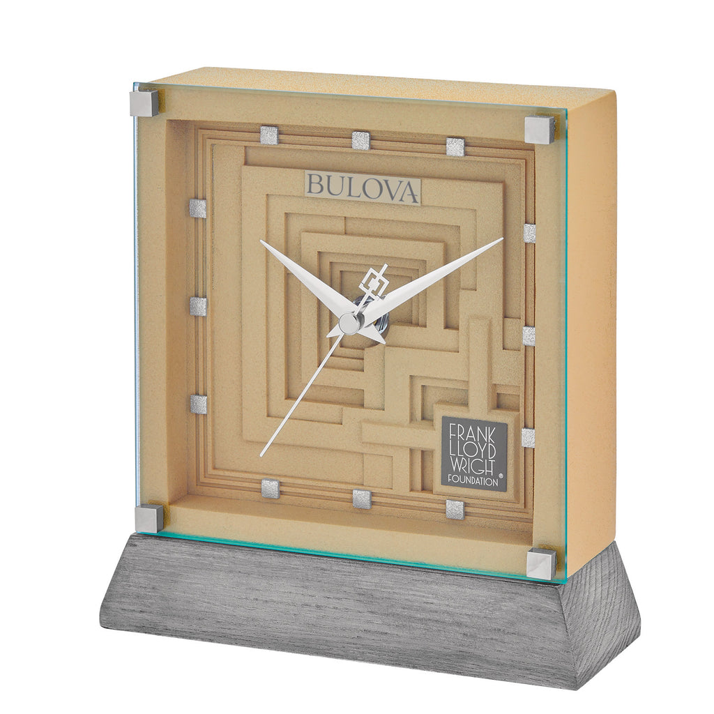 Ennis House Mantel Clock