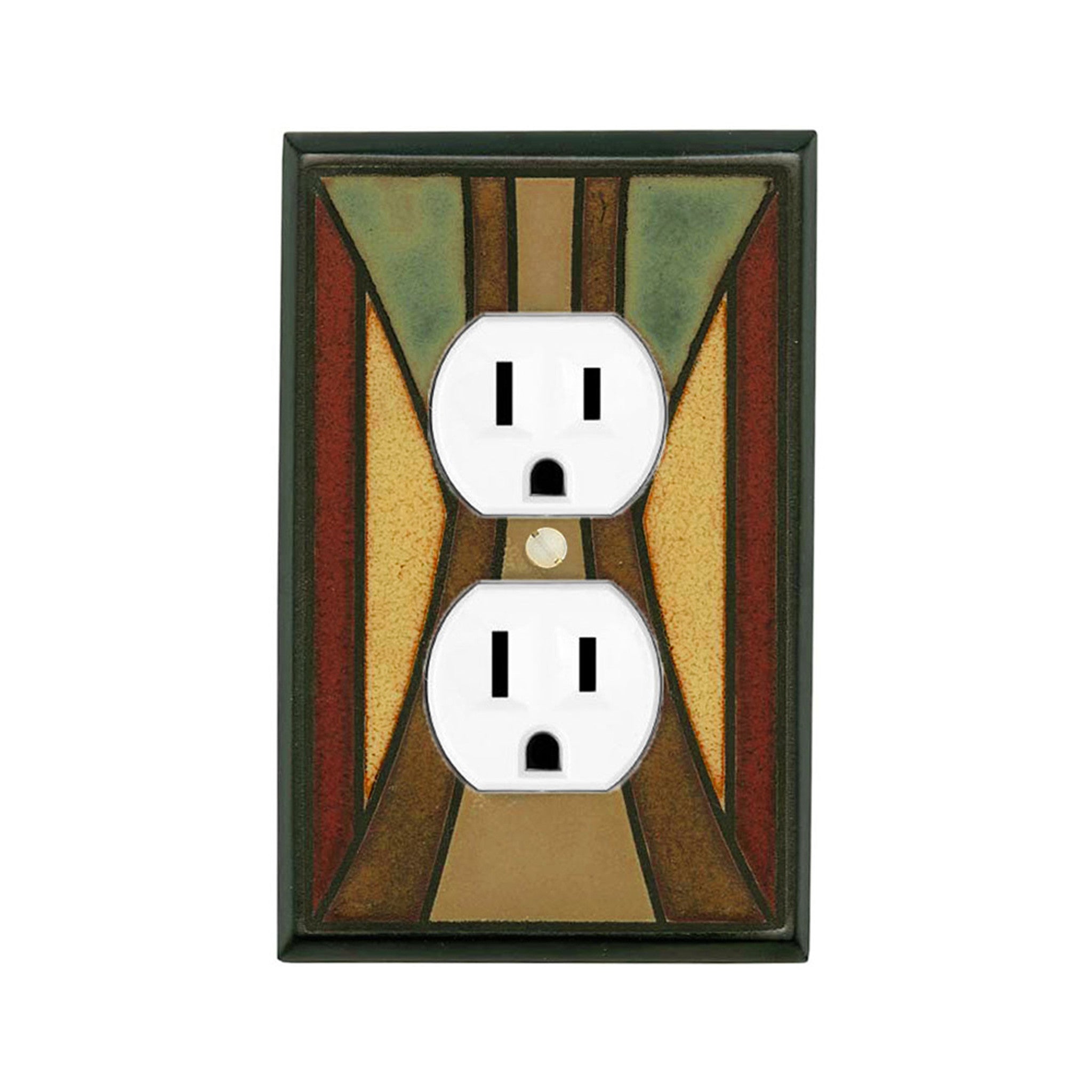 Craftsman Ceramic Tile Switchplate