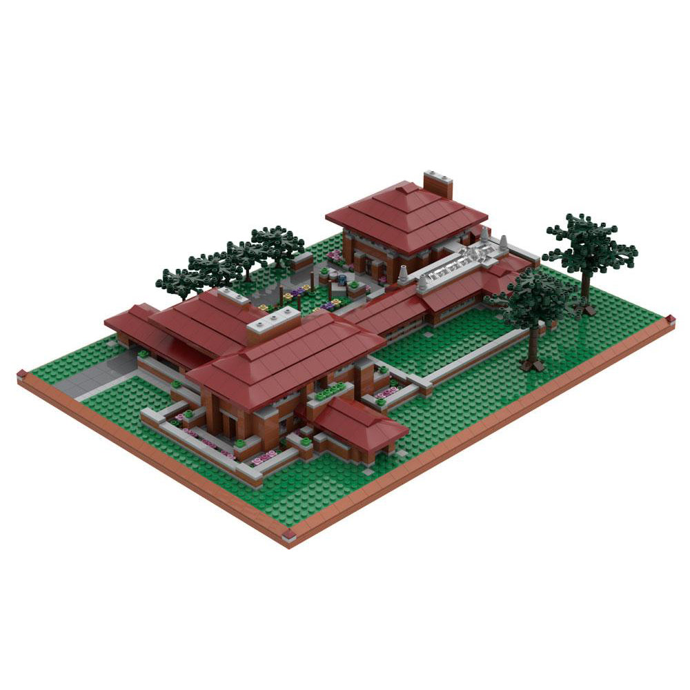 Darwin D. Martin House Atom Brick Building Kit.