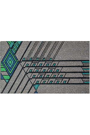 Kaufman Mural  Door Mat