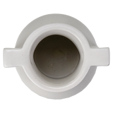 Teco 2 Buttress White Vase