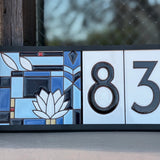 Metal House Number Frames for Address Signs