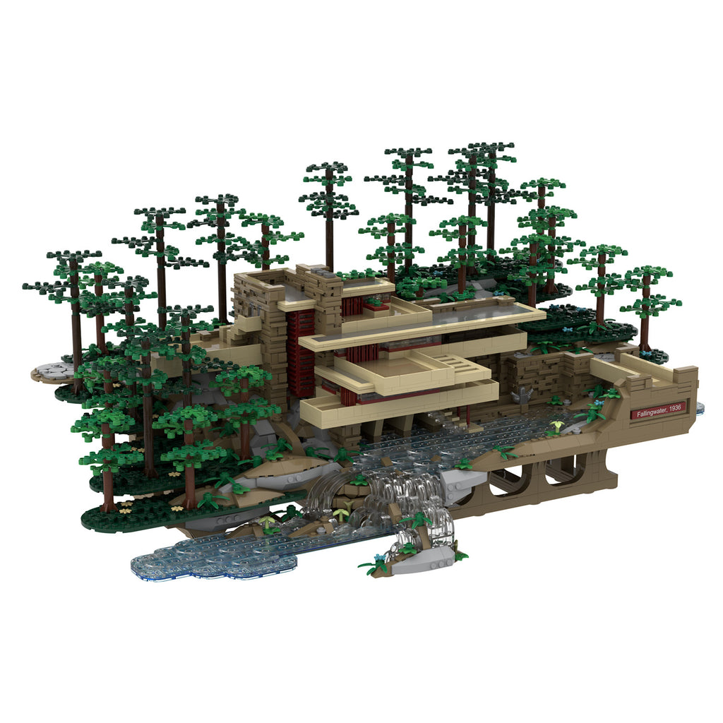 Fallingwater  Atom Brick Building Kit