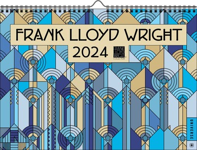 Frank Lloyd Wright 2024 Wall Calendar