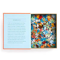 Frank Lloyd Wright December Gifts Book Puzzle, 500 pieces