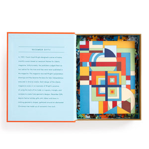 Frank Lloyd Wright December Gifts Book Puzzle, 500 pieces