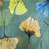 Scarf - Gingko-Oblong - Green