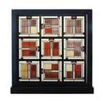 unity temple stained glass panel