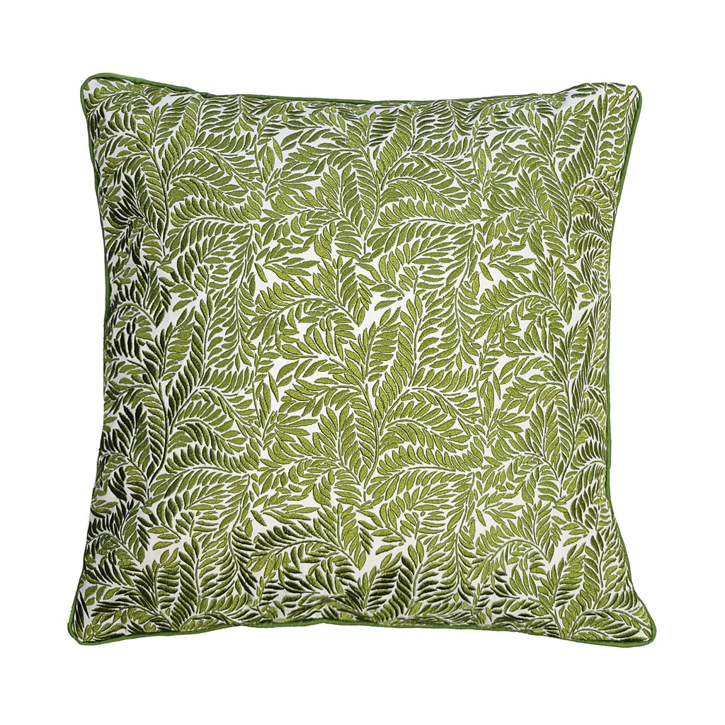 Imperial Hotel Clustered Leaves Pillow.